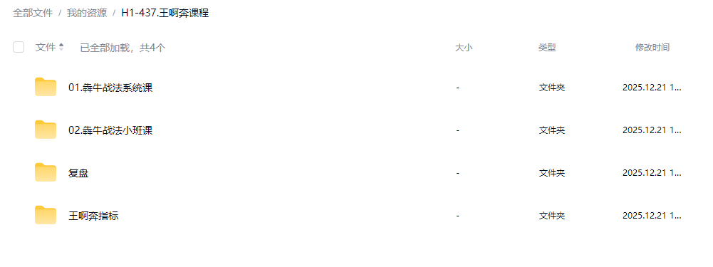 神光王啊奔犇牛战法视频课程指标公式资料合集