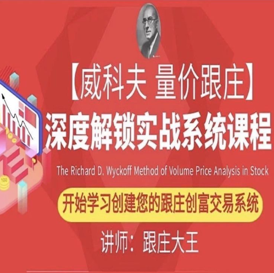 6e66066eed1bfea7916b98334fb13d15 跟庄大王第七届威科夫量价跟庄培训班课程视频回放(包含PPT课件资料)