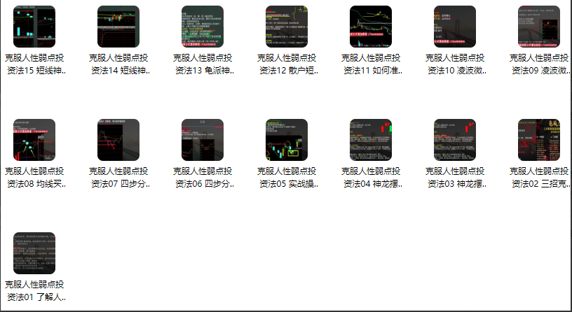 【龟股军师】克服人性弱点交易法，量化人性弱点教你实现稳定盈利股票技术