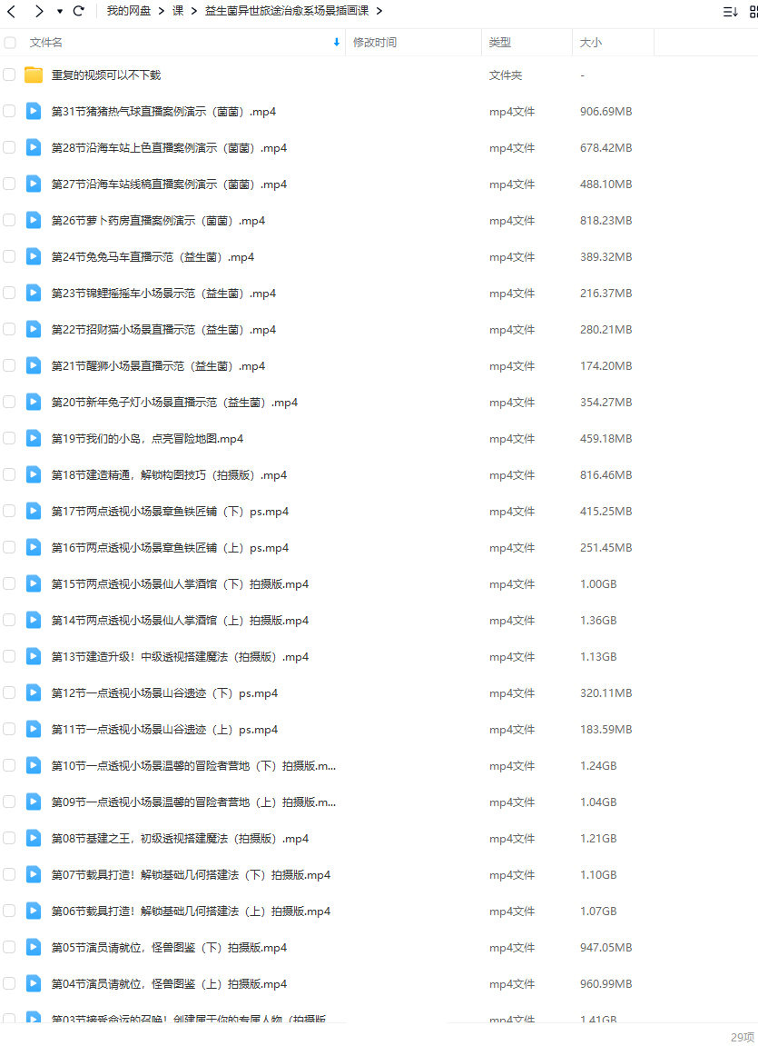 益生菌异世旅途治愈系场景插画课