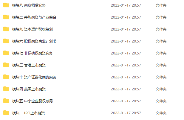 202211720582337633 企业融资特训营,培养公司资本合伙人