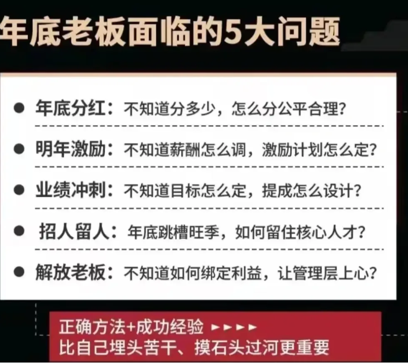 聂利利超越薪酬与股权打造科学分钱系统