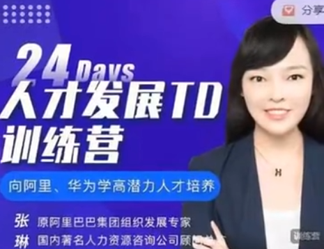 张琳:24天人才发展TD训练营6期