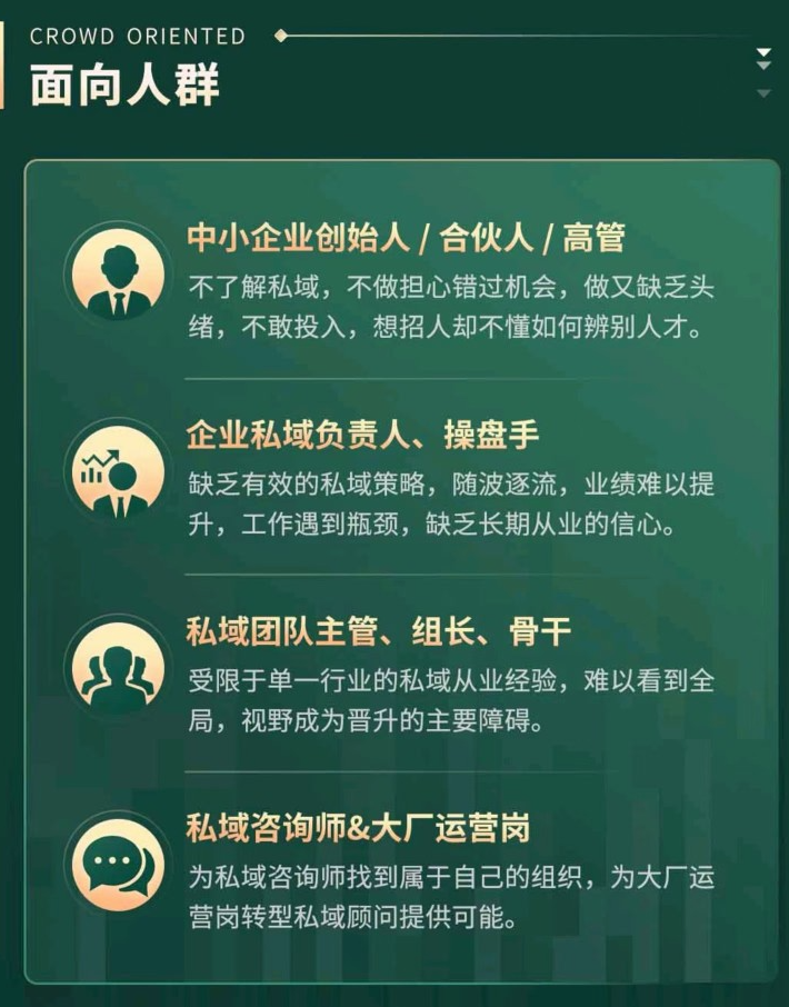 私域2.0：企业私域策略实战课，培养能拿结果的私域操盘手