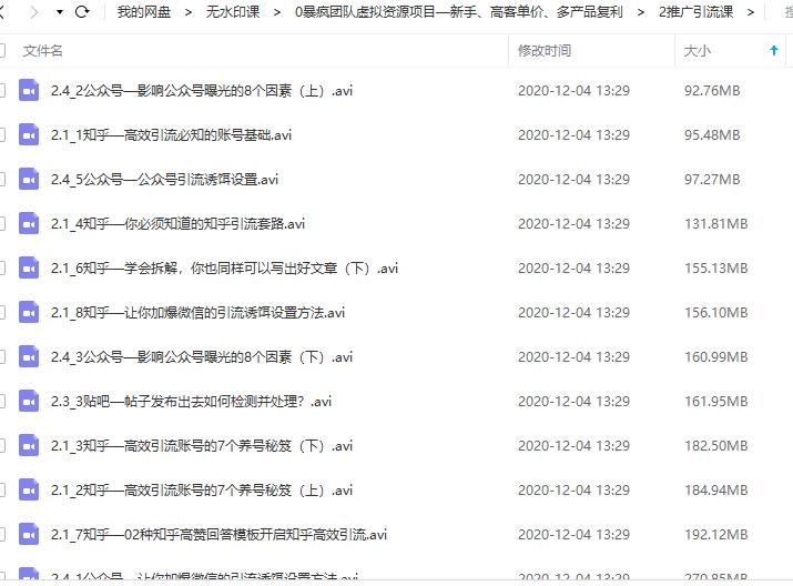 2020暴疯团队虚拟资源项目，零成本月入6万