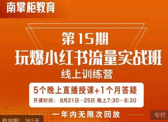 辛言玩爆小红书流量实战班，小红书种草是内容营销的重要流量入口
