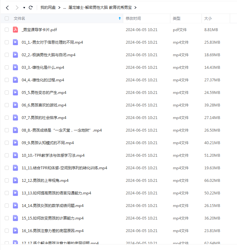 屠龙的胭脂井教育课程全套