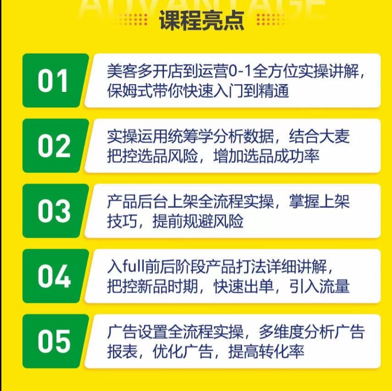 优乐出海美客多开店到运营0-1全方位实操讲解，保姆式带你快速入门到精通