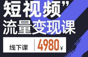 参哥·短视频流量变现课，价值4980
