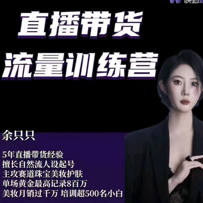 直播带货流量训练营，野路子主播(起新号/专场/打榜/明星网红助博)