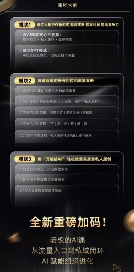 安先生-AI驱动的全域增长实战课