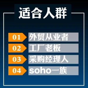 麦克王商务英语独立外贸经理人培养计划课程2023年