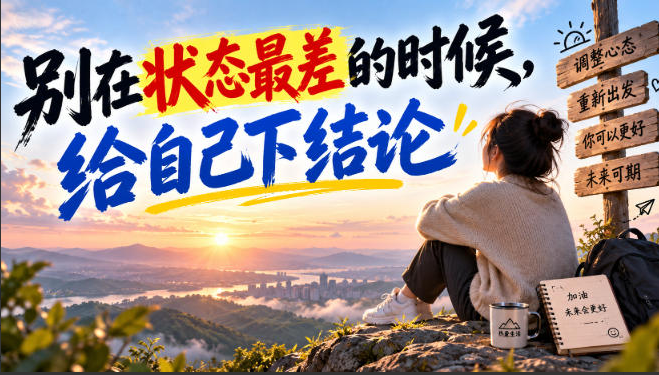 20261009050206480 某公众号付费文章:别在状态最差的时候,给自己下结论
