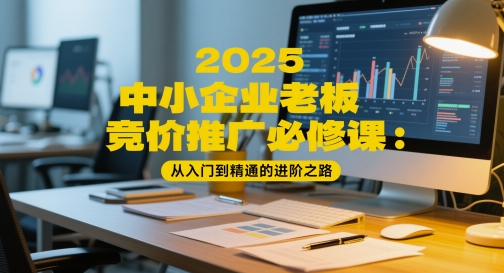 2025中小企業老闆競價推廣必修課：從入門到精通的進階之路