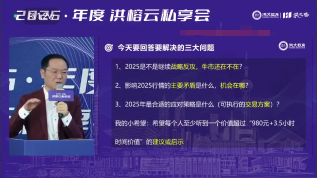 洪榕2025年度洪榕云私享会