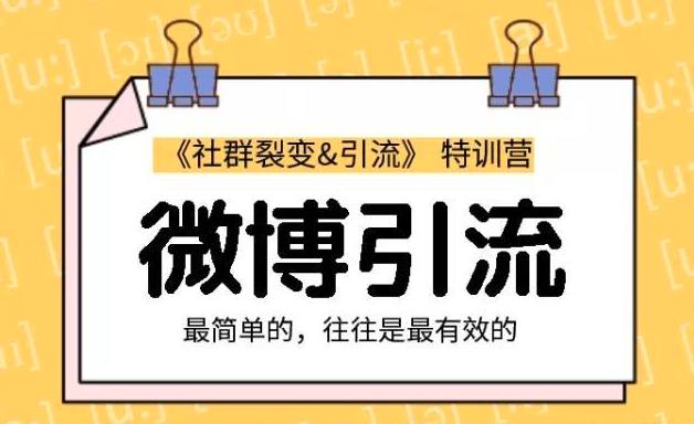 胜子老师微博引流2.0课程视频