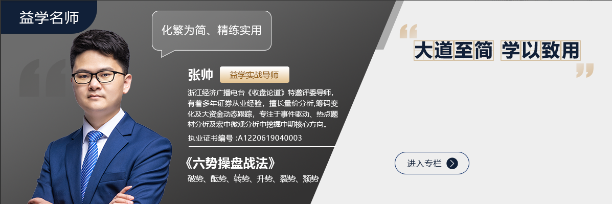 2026张帅六势操盘长虹有道技术课+盘后解盘视频